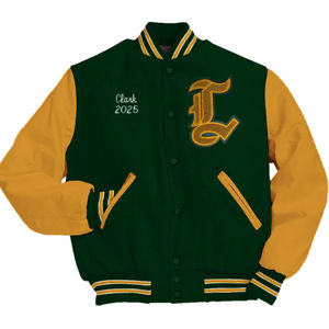 Vestes universitaires en satin personnalisées en gros, design patchwork respirant, veste de baseball, veste bomber sportive en laine d'hiver, chenille - Product Image 5