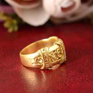 2024 Venta caliente anillos exagerados para mujer oro plata Vintage moda personalizada anillo de alta calidad Nueva joyería - Product Image 2