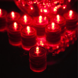 LED04RD - Luces Decorativas LED Sumergibles Rojas - Reutilizables - Product Image 3