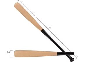 Encuentra un icono similar, stock transfronterizo, protección del medio ambiente, inflable de PVC bate de béisbol de madera, palo de grano de madera para niños - Product Image 2