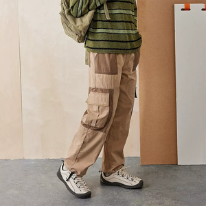 Pantalones Cargo Unisex Estilo Urbano Corte Holgado Costuras Premium Diseño Multibolsillos - Product Image 5