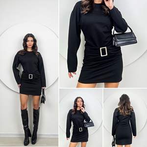 1062 ชุดเดรสทรงสลิมมินิแบบถักที่ระบายอากาศได้ดี - Product Image 2