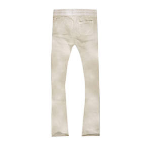 Men's High Quality Stacked Joggers Casual Flared Sweatpants with Pockets Mid Waist Flat Front Style for Street Wear - Product Image 4