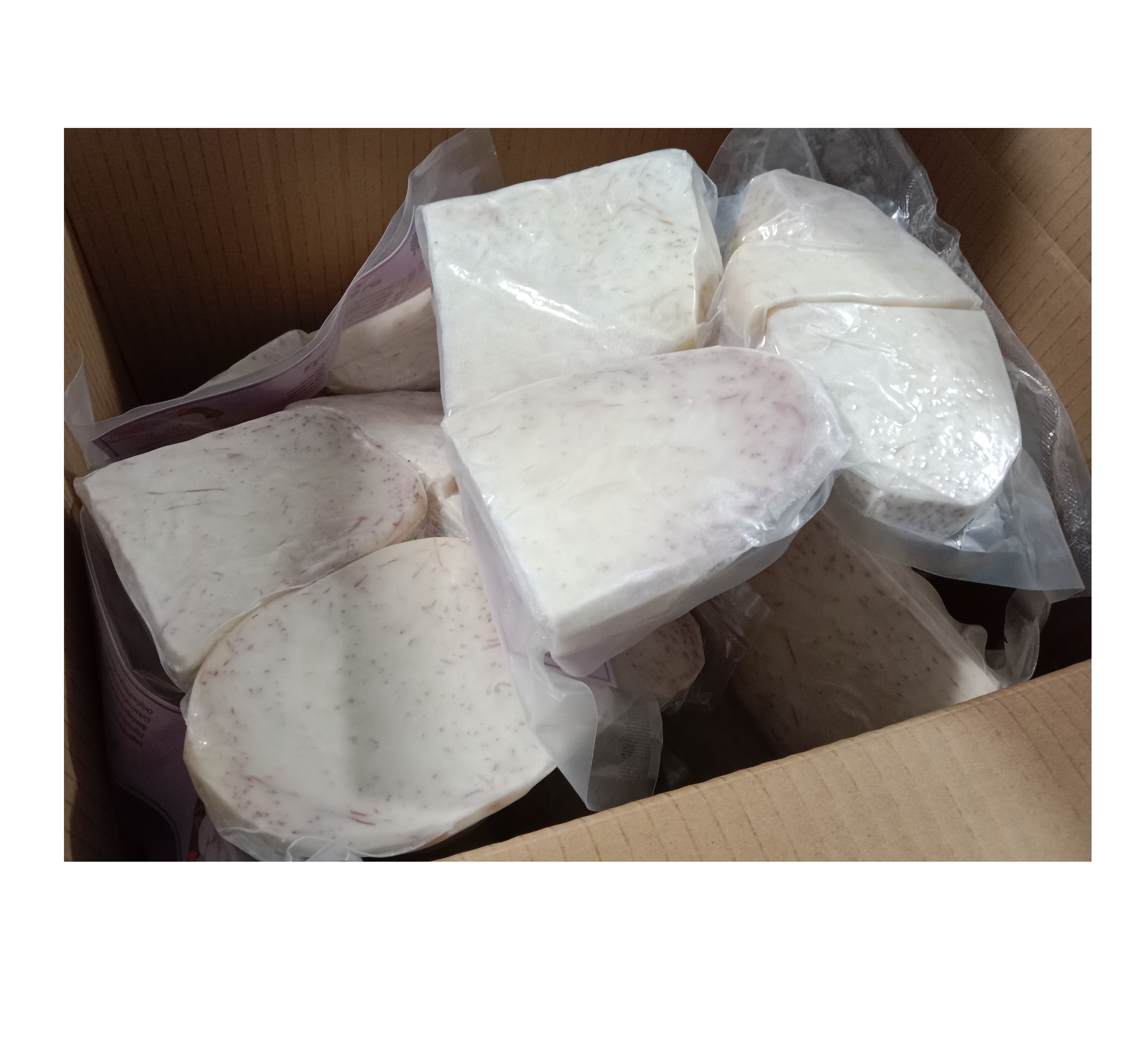 High Quality Vietnam Frozen Vegetables Cassava Half Cut Taro Strips Sweet Potato French Processed Root Parts Fruit Vegetable