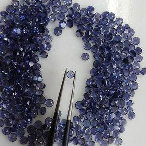 Iolita Natural de 3 mm, Corte Ovalado, Piedra Preciosa Suelta de la Mejor Calidad con Efectos Pleocróicos para la Fabricación de Joyas - Product Image 2