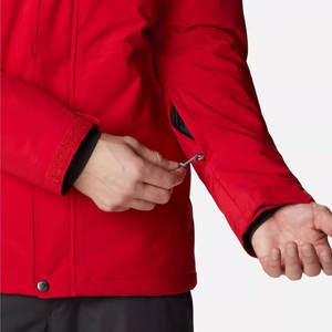 Traje de Nieve con Cremallera Impermeable y Transpirable con Logotipo Personalizado, Chaqueta de Esquí de Invierno Unisex de Poliéster/Nailon para Calentamiento - Product Image 5