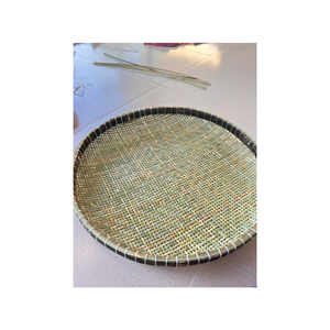 Caja de almacenamiento de bambú rectangular grande con tapa y forro de tela, <span class=keywords><strong>ideal</strong></span> para almacenamiento de juguetes, organización de mantas, ordenar armarios - Product Image 1