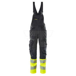 Peto de seguridad reflectante de alta visibilidad personalizado, impermeable, cortavientos, de poliéster, unisex, para trabajo - Product Image 6
