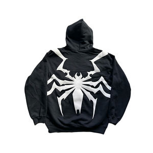 Conjunto Deportivo de Sudadera con Capucha y Pantalones para Hombre con Logotipo Personalizado, Antiarrugas, con Cremallera, Tejido de Punto para Entrenamiento de Invierno en el Gimnasio - Product Image 2