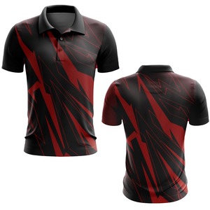 Polo personnalisé 100% coton pour hommes Chemise imprimée à manches courtes en grande taille pour hommes pour Polo court - Product Image 5