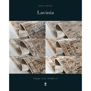 พรมโพลีเอสเตอร์ขายส่ง LAVINIA LA002 หลายสี ผลิตด้วยเครื่องจักร พรมตุรกี สำหรับห้องนั่งเล่น โครงการโรงแรม - Product Image 3