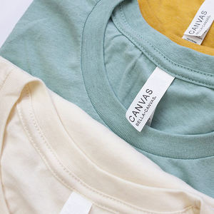 Softstyle Tri-Blend Camiseta de Bella Canvas Diseño personalizado Ropa unisex con bajo MOQ Hecho de algodón/fibra de bambú - Product Image 4