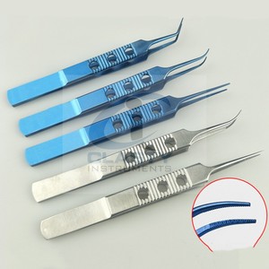 Pince de greffe de cheveux en acier inoxydable pince à épiler médicale pince de greffe de cheveux Fue pour implant capillaire - Product Image 3