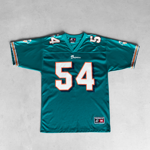 Maillot de football américain surdimensionné à sublimation intégrale personnalisé en gros, style streetwear rétro en maille - Product Image 1