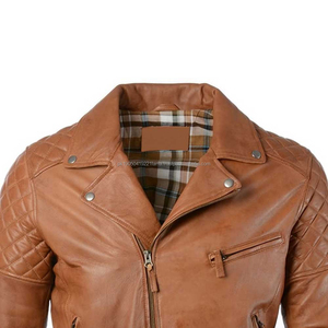 Chaquetas de cuero para hombre de Material de alta calidad 2025 a precio asequible chaqueta de cuero de moda para hombre de estilo callejero - Product Image 4