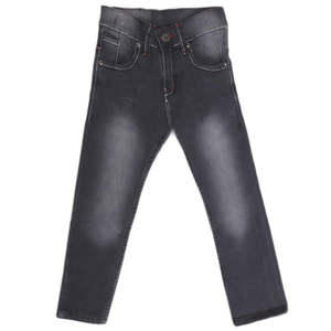 กางเกงยีนส์เด็กผู้ชาย - สีดำ - Product Image 1
