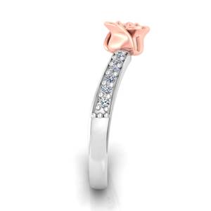 Bagues de mariage Rose Labgrown Diamond Round Brilliant Cut Ring Romantic IGI Certified for Women and Girls Anniversary & Party - Product Image 3
