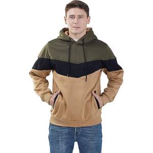 Sweatshirts à capuche surdimensionnés pour hommes, vente en gros, OEM, en coton, pulls à capuche, streetwear lourd, fournisseur de logo personnalisé - Product Image 3