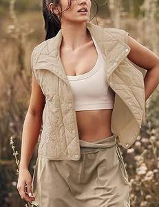 Chaleco Acolchado de 220g con Cierre y Cuello en V, Transpirable, de Alta Calidad, Informal, para Hombre, Venta Directa de Fábrica, Superventas - Product Image 4