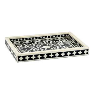 STOCK INLAY TRAY PLATEAU DE SERVICE FAIT MAIN LUXE Os Incrustation Ramadan Petit Déjeuner Fruits Café Thé Plateau Décoratif - Product Image 6