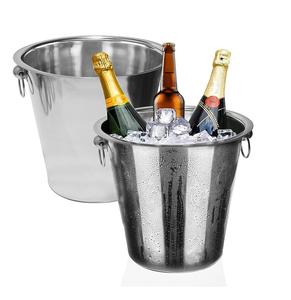 Seau à glace le plus vendu seau à glace en métal personnalisé pour la décoration d'événements de bar à la maison d'hôtel disponible à la quantité en vrac. - Product Image 4