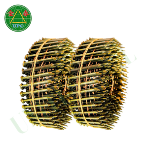 1-3/4 "clous à bobine à tige lisse revêtement jaune pour l'utilisation de pistolet à clous pneumatique de palette avec des prix de gros de l'usine du Vietnam - Product Image 5