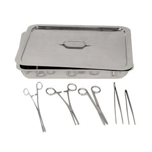 Conjunto de vendaje de instrumentos de cirugía menor quirúrgica de acero inoxidable directo de fábrica al por mayor de alta calidad - Product Image 3