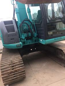 รถขุดไฮดรอลิกแบบตีนตะขาบ Kobelco Sk135 ของญี่ปุ่น น้ำหนัก 13 ตัน รับประกัน 1 ปี กระบอกไฮดรอลิก Liyuan ประสิทธิภาพสูง-ขาย - Product Image 6