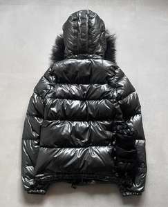 Best Selling Men's High Quality Winter Varsity Jacket Breathable Casual Style with Hooded <b>Stand</b> Collar and Zipper Closure - Product Image 4