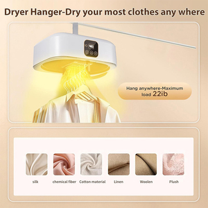 Protection Dry Mortar Machines Easy To Operate Portable Clothes Dryer <b>For</b> Apartment, RV, Travel - Product Image 5