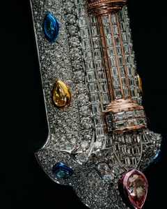 Colgante de Cruz Personalizado de Plata de Ley 925 con Cadena, Joyería de Jesús con Moissanita VVS, Colgante de Moissanita VVS Estilo Hip Hop - Product Image 5