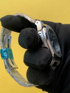 À la mode Index Cadran En Acier Inoxydable Mécanique Automatique Analogique Montre-Bracelet Pour Hommes Mode Suisse Montres Pour Personne De Sport - Product Image 2