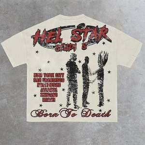 T-shirt pour homme à coupe classique, design personnalisé, 220 GSM, microfibre, logo sur le devant, vêtements grande taille, impression sans sensation, 100% coton, écologique - Product Image 2