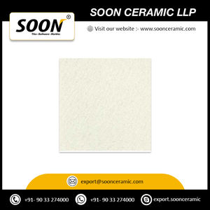 Carreaux de sol résistants à surface brillante 800X800MM Carreaux blancs Bailey pour sol en porcelaine pour la vente à l'exportation depuis l'Inde - Product Image 3