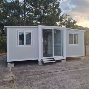 บ้านสำเร็จรูปไม้ขนาดเล็กทันสมัยหรูหรา สองชั้น แบบตู้คอนเทนเนอร์ สำหรับอยู่อาศัย โรงแรม อพาร์ตเมนต์ วิลล่า - Product Image 1