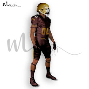 Uniforme da Football Americano per Adulti Completamente Personalizzabile con Logo Stampato, Alta Qualità, Vendita all'Ingrosso - Product Image 3