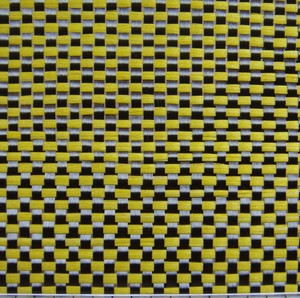 Fibre de verre jaune et tissu hybride en fibre de carbone - Product Image 4