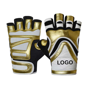 ถุงมือแข่งรถมอเตอร์ไซด์ครึ่งนิ้วสำหรับผู้ชายและผู้หญิงถุงมือหนังเจลกันลื่นดีไซน์โลโก้ออกแบบได้ตามต้องการ - Product Image 1