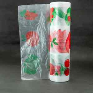 Meilleure vente Emballage alimentaire transparent en rouleau de sac plat en plastique PE-BD avec logo personnalisé pour pain gâteau biscuits taille personnalisée avec gousset - Product Image 5