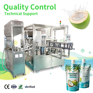 Máquinas Profesionales y Confiables para Llenado y Tapado Automático de Bolsas con Boquilla para Agua de Coco, para Líneas Eficientes de Envasado de Líquidos y Jugos - Product Image 1