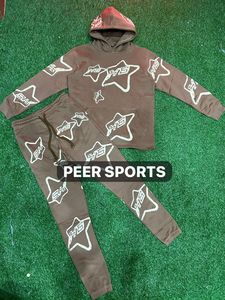 Chándal de mujer otoño más sudaderas de lana conjunto de dos piezas Casual de gran tamaño sólido deportes Sudadera con capucha conjuntos de 2 piezas para mujer - Product Image 3