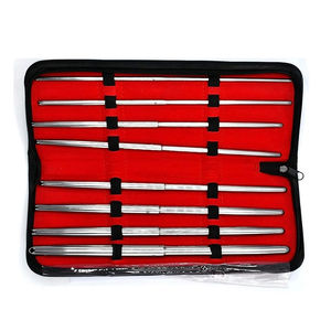 Hegar Dilatador Set Pratt Uretral Bougies Ginecología Dilatadores Urinario Uterino Uretral Sonidos Recto Juego de 8 13-15 a 41-43 - Product Image 2