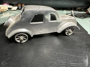 Vintage pulido de aluminio fundido modelo de coche coleccionable estilo antiguo decoración de escritorio ornamento decoración del hogar regalo - Product Image 4