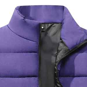 Chaqueta acolchada con capucha para hombre, gruesa, cálida, impermeable, cortavientos, aislante, informal, de moda, para invierno. - Product Image 4