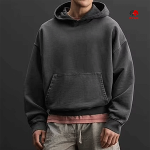 Sudadera con Capucha para Hombre Ryan Pro Gear, Diseño de Bolsillo, 100% Algodón, Tejido de Felpa, Corte Regular, Ropa Casual de Invierno - Product Image 5