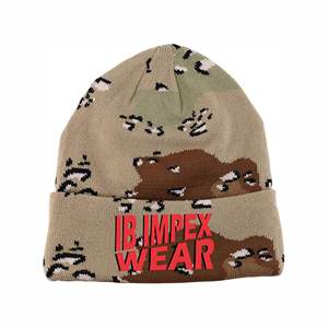 หมวกบีนนี่คลาสสิกสำหรับฤดูหนาว ปักโลโก้ตามสั่ง สำหรับผู้ใหญ่และเด็ก พร้อมโลโก้ยางแบบกำหนดเอง - Product Image 3