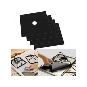 4 Pcs <b>Stove</b> Cover Protective Paper Gas Range Cleaning Pads - Product Image 2
