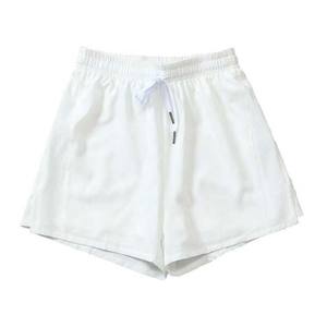 Workout Quick Dry Women's Breathable Clothing From Pakistan <b>Elastic</b> <b>Waist</b> OEM Custom Design Polyester Spandex Women's Shorts - Product Image 5