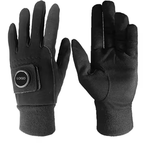 Guante de golf personalizable OEM para hombre, el mejor cuero Cabretta con logotipo bordado, equipo deportivo con protección UV - Product Image 4