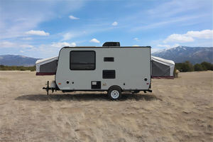 OBM en Chine : Caravane avec parois en fibre de verre, mobilier de qualité et structure en acier, prête pour le camping - Product Image 5